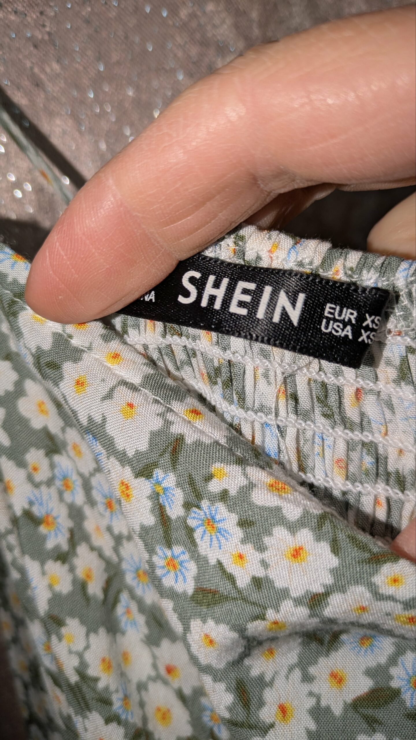 robe fleurie SHEIN taille 34 – Image 2