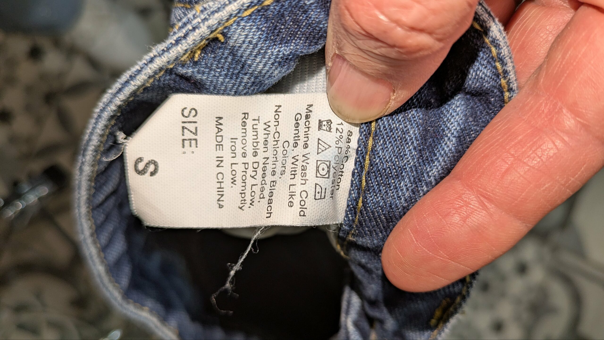 short en jean taille 34 – Image 2