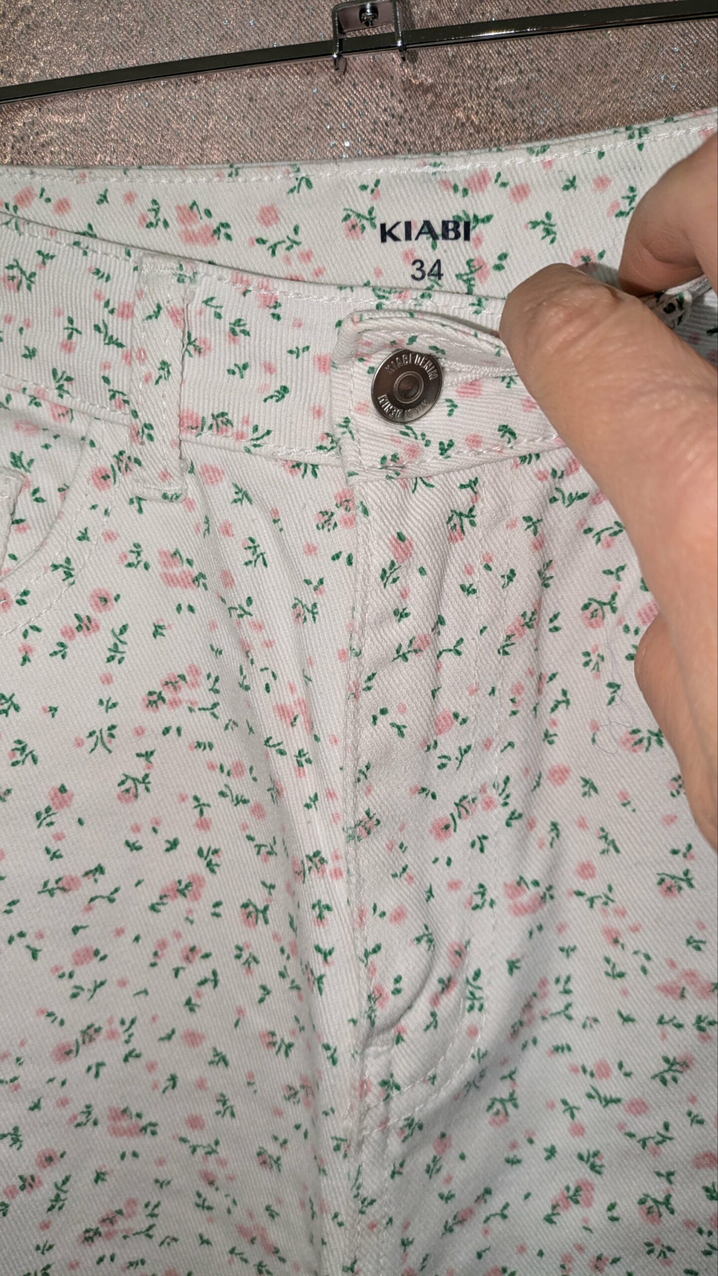 jean fleuri KIABI taille 34 – Image 6
