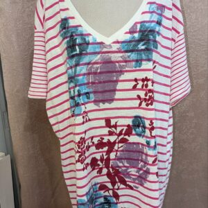 t-shirt rayé TISSAÏA taille 54