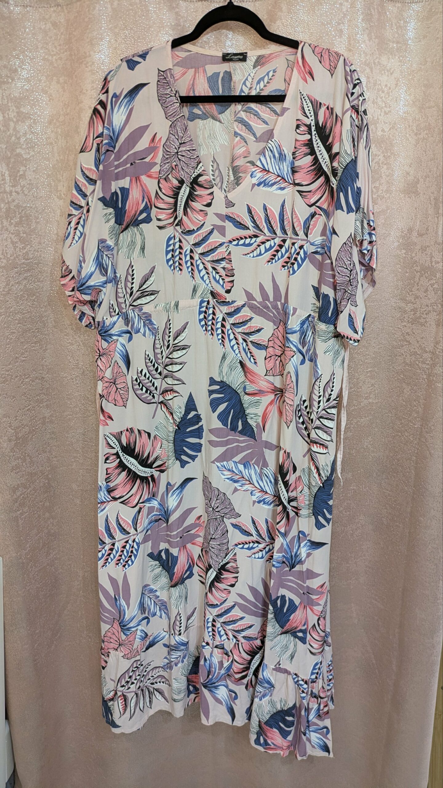 robe longue fleurie LAURA PARIS taille 54/56 – Image 9