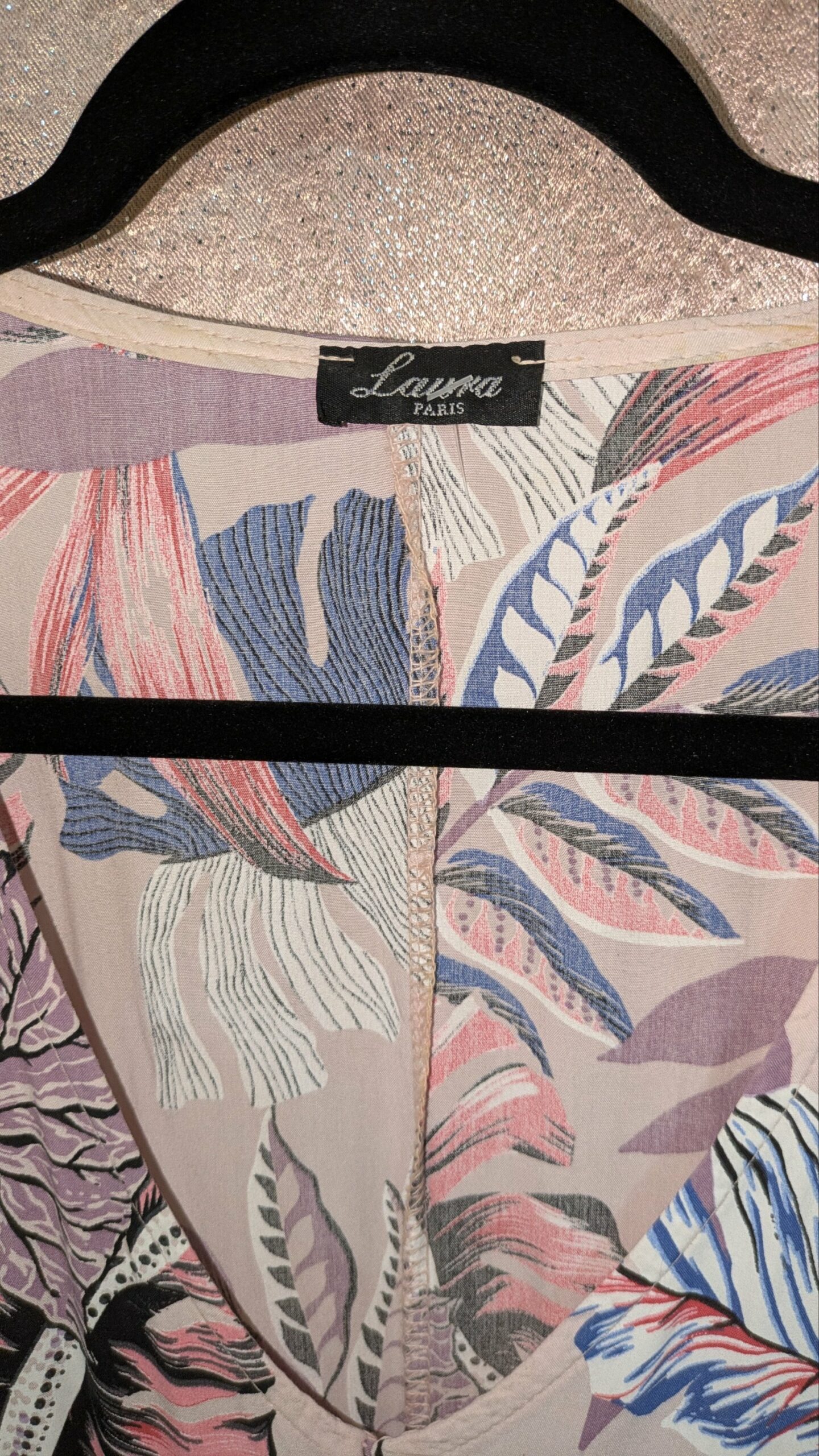 robe longue fleurie LAURA PARIS taille 54/56 – Image 7