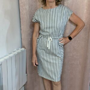 robe rayée CAMAÏEU taille 36