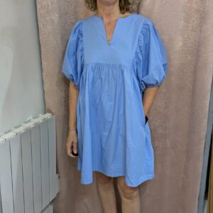 robe bleue CAMAÏEU taille 36