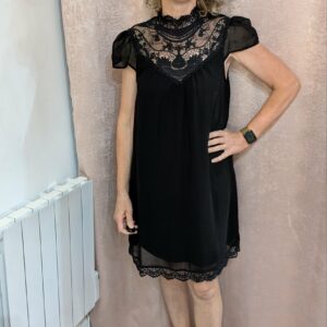 robe noire K.WOMAN taille 38