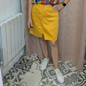 jupe moutarde KANOPE taille 46