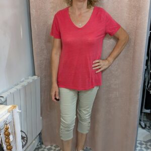t-shirt fushia SUD EXPRESS taille 40/42