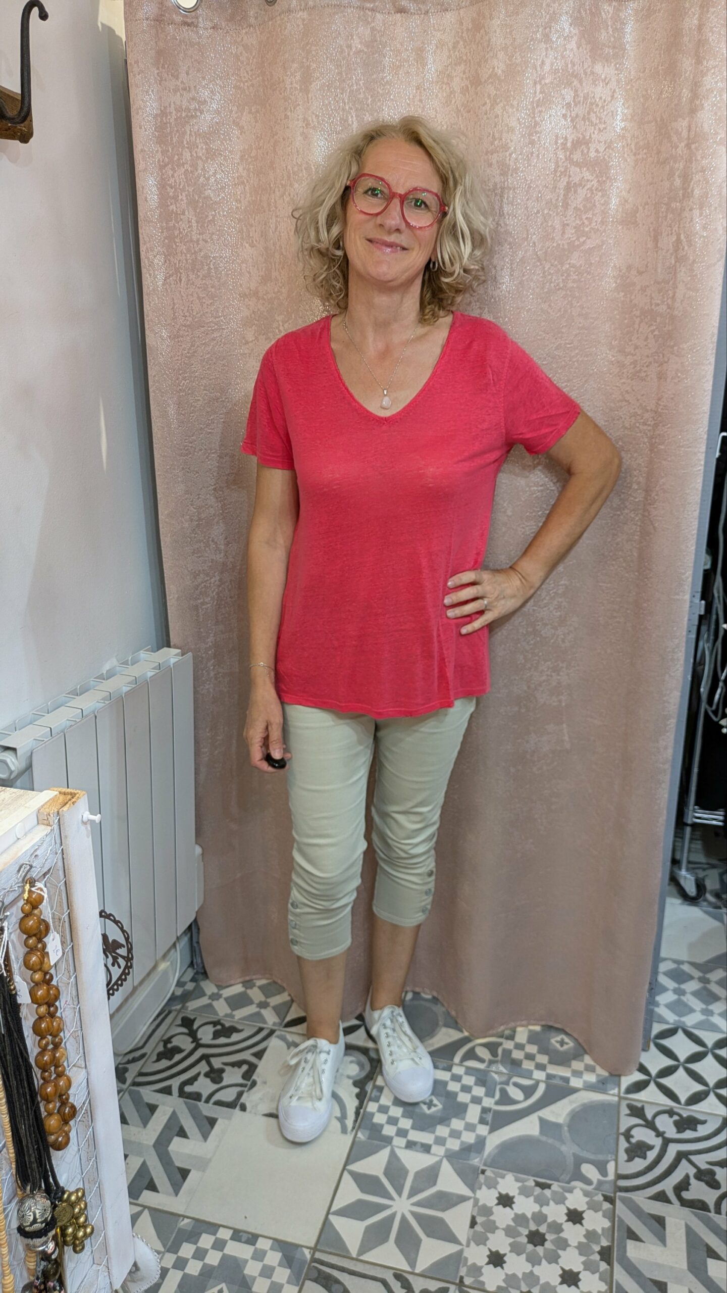 t-shirt fushia SUD EXPRESS taille 40/42