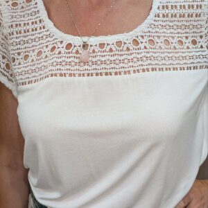 t-shirt blanc ESMARA taille 42/44