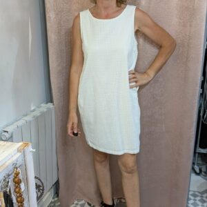 robe blanche CACHE CACHE taille 42/44