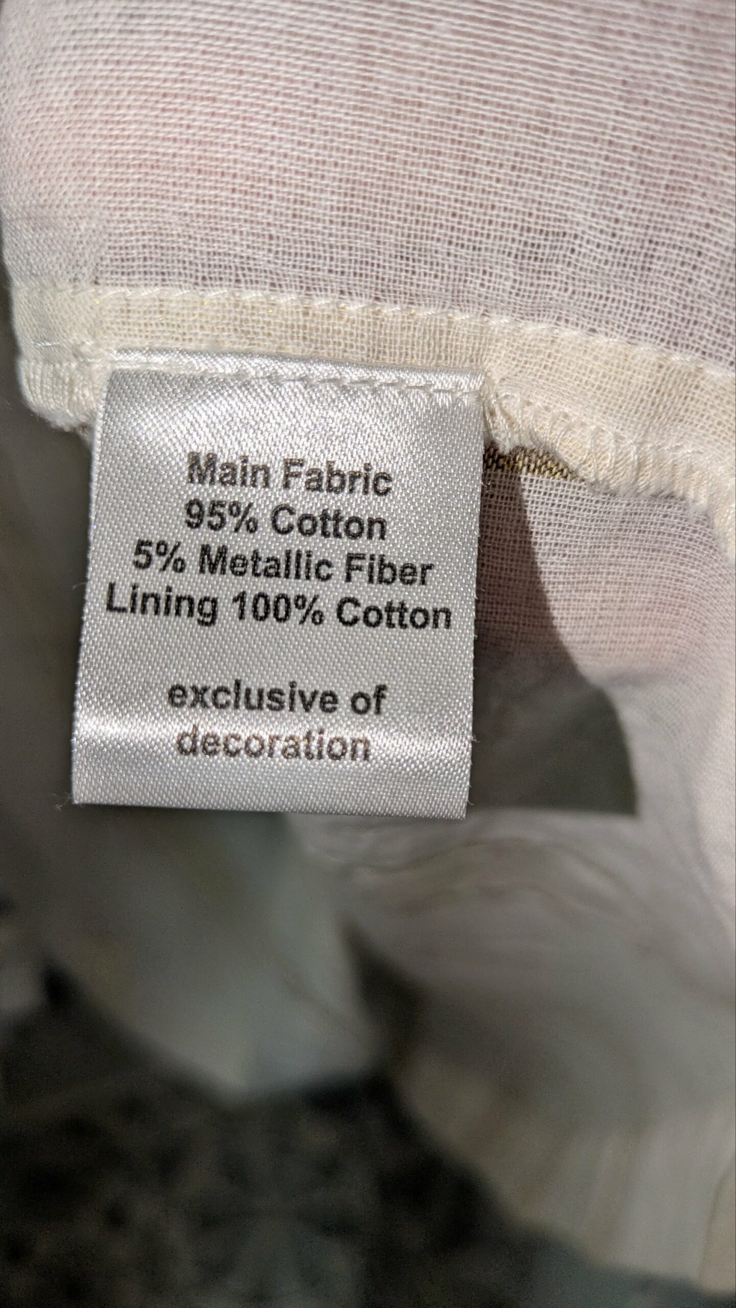 robe beige et dorée SUNNY STUDIO taille S/M – Image 9