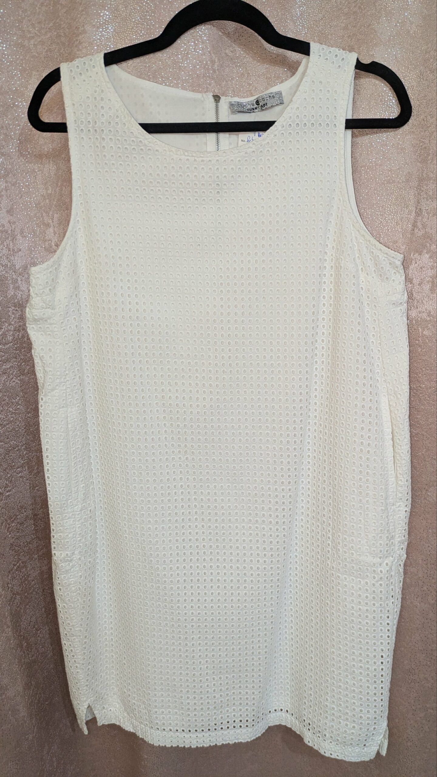 robe blanche CACHE CACHE taille 42/44 – Image 9