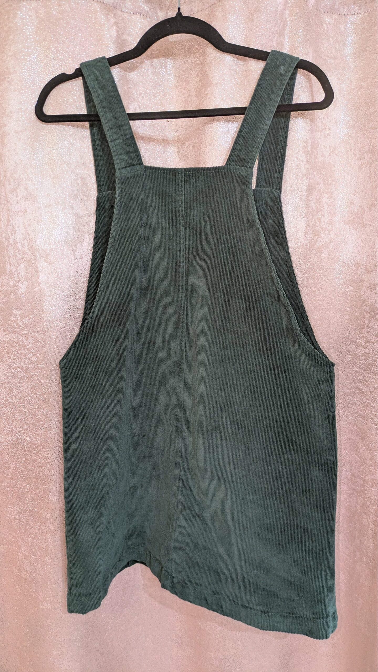 Robe chasuble en velours côtelé vert sapin Blancheporte – T44 – Image 7